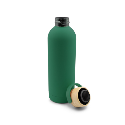 Thermal bottle - cap with foldable handle